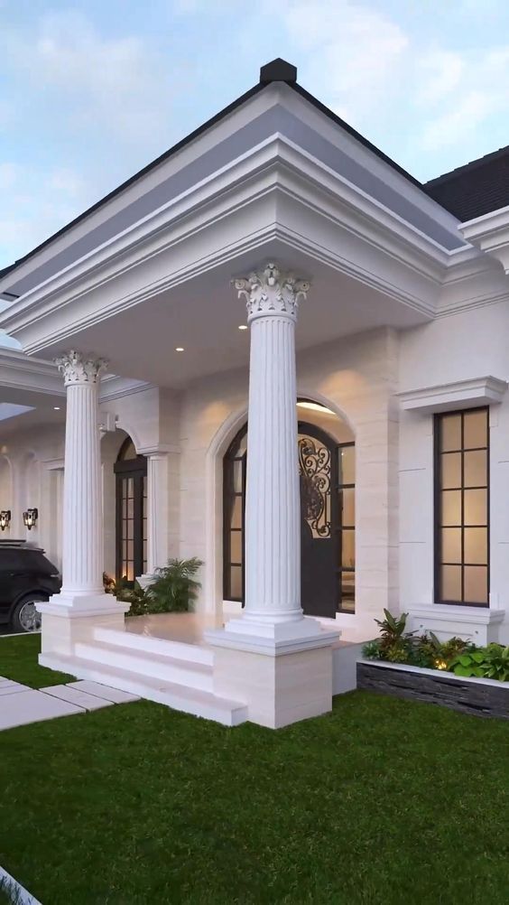 Ý Tưởng Trang Trí Mặt Tiền Nhà Cấp 4 Với Con Sơn